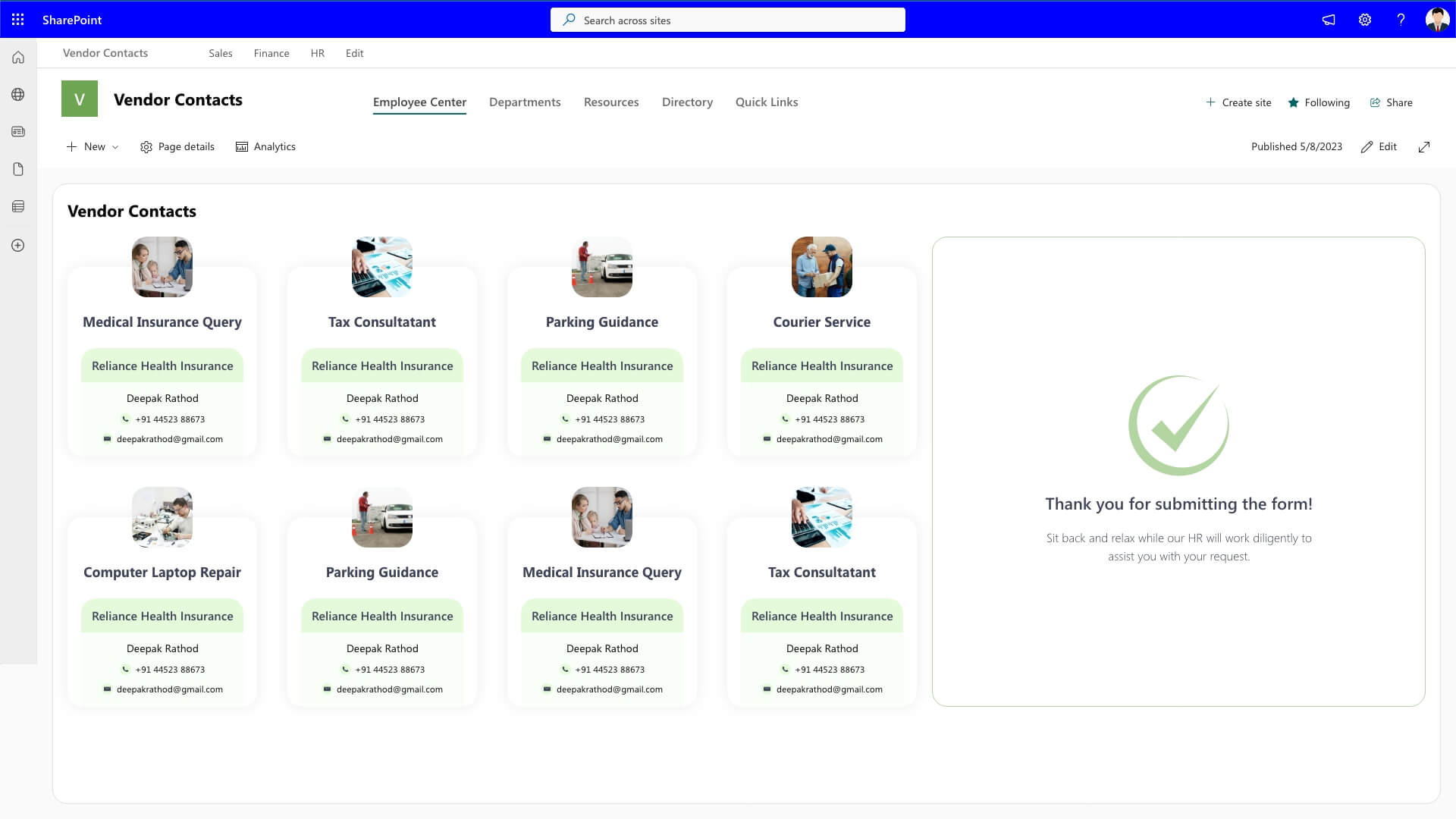 Vendor Management Application - img 1