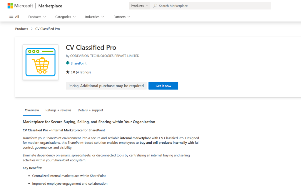 CV Classified Pro Appsource