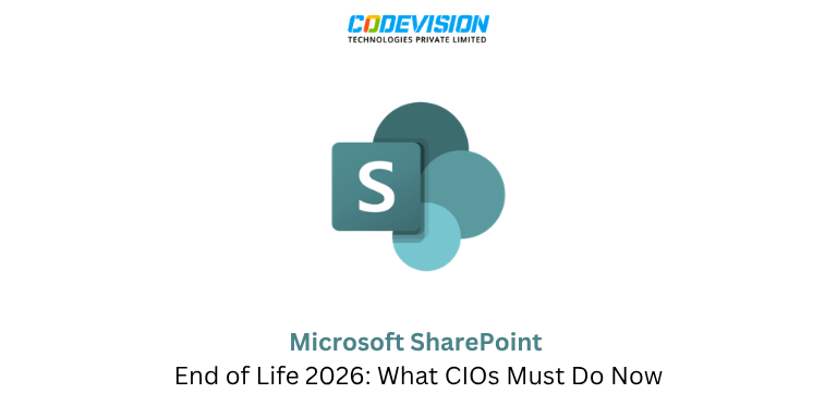 SharePoint End of Life 2026: What CIOs Must Do Now
